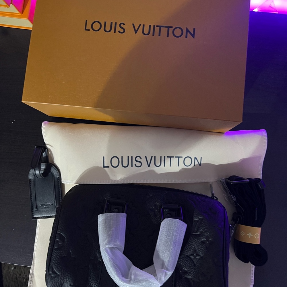 Louis Vuitton Black Monogram Handbag